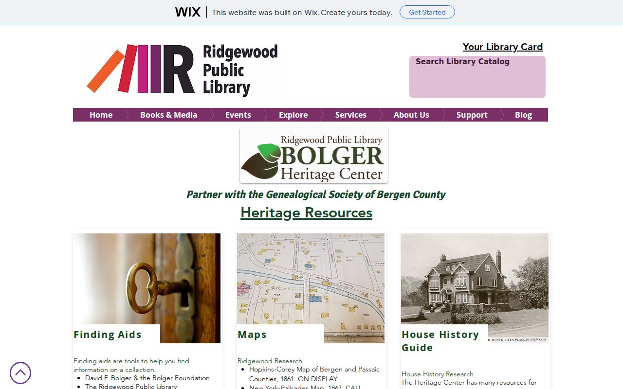 Ridgewood city directory research at the Ridgewood Library Heritage Center